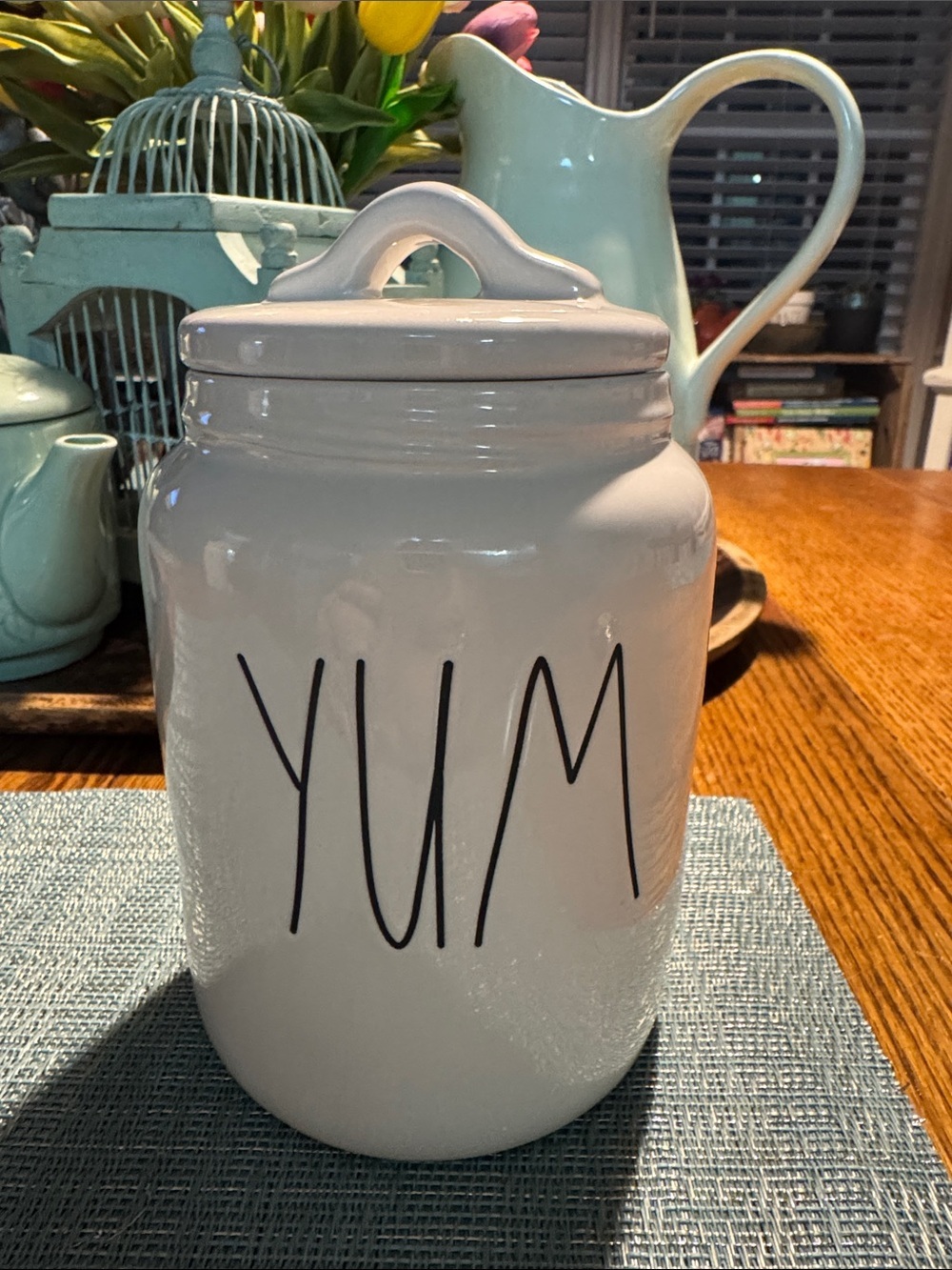 Rae Dunn Small “YUM” 😋 Canister